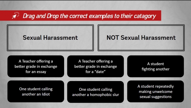 Sexual Harassment for Educators Preview 1