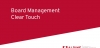 Board Management | Clear Touch