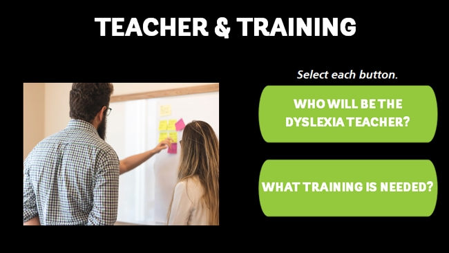 Dyslexia Awareness Module 3 -  Preview 3