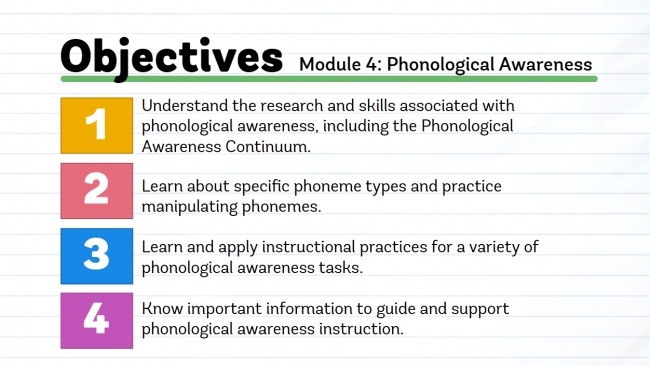 Dyslexia Part 4: Phonological Awareness Preview 1