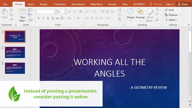 Microsoft PowerPoint 2016: Introduction Preview 4