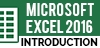 Microsoft Excel 2016: Introduction