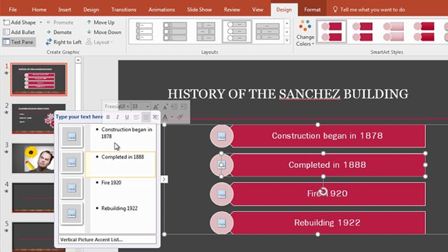 Microsoft PowerPoint 2016: Intermediate Preview 3