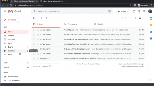 Gmail for Educators Preview 1