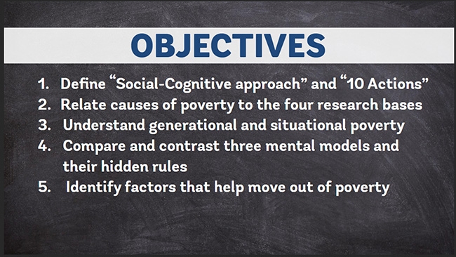 A Framework for Understanding Poverty 1 Preview 1