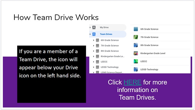 Google Drive: Team Drive 2018 Preview 4